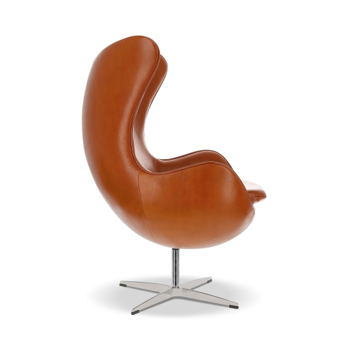 Valencia Finola Nappa 11000 Top-Grain Leather Brown Accent Chair