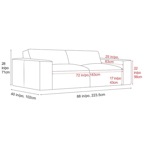 Valencia Nathan Aniline Nappa 11000 Top-Grain Leather Modular Caramel Brown Loveseats Sofa