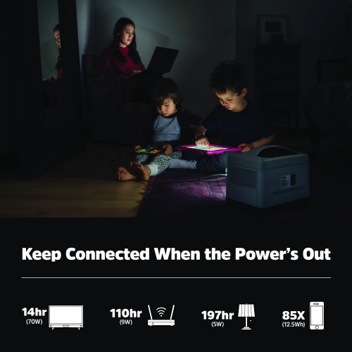 Energizer Arc12 1000-Watt Portable Power Station 1166Wh Lithium-ion Battery