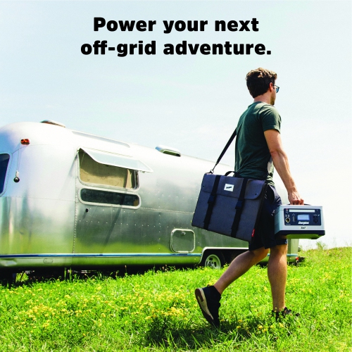 Panneau solaire portatif pliable de 120 W d'Energizer