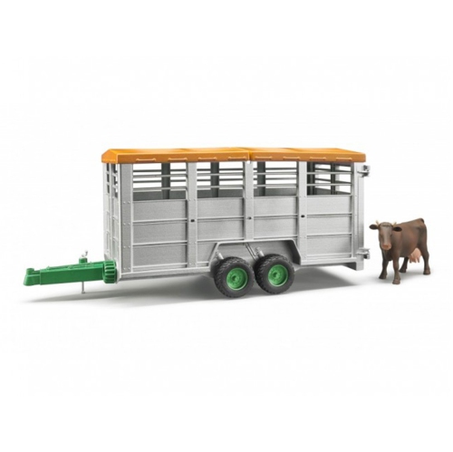 Livestock Trailer with 1 Cow