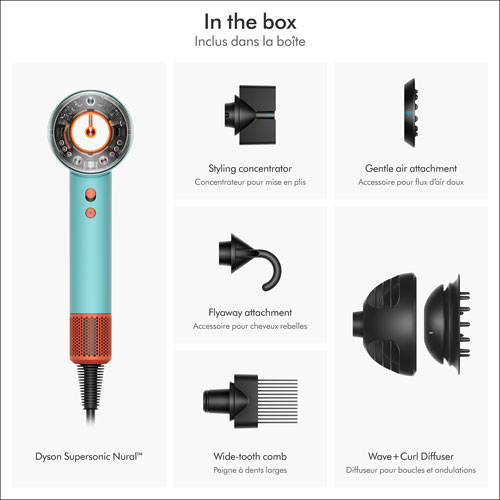 Dyson Supersonic Nural Hair Dryer with Intelligent Sensor Technology - Ceramic Patina/Topaz