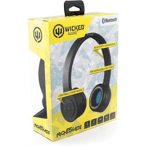 Wicked Audio WIBT550 Nightshade Bluetooth Headphone