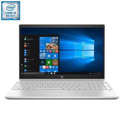 HP  Refurbished (Good) - Pavilion 15.6" Laptop - Mineral (Intel Core I5-8250U/1Tb HDD/8GB Ram/windows 10) In Silver