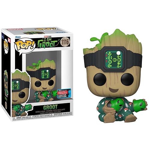 FUNKO  Pop Marvel I Am Groot Vinyl Bobble-Head Groot #1116 2022 Fall Convention Exclusive