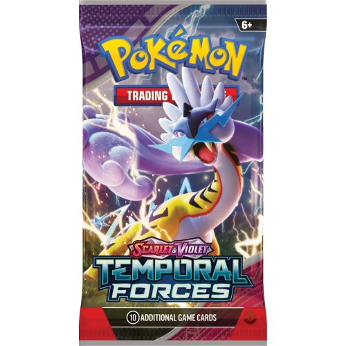 Pokemon USA Pokemon Trading Card Game: Scarlet & Violet Temporal Forces Booster Pack 10 Cards