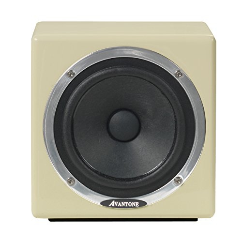 Avantone Pro AV-PM MixCube Passive Black Full-Range Mini Reference Monitor Mono, Retro-Cream
