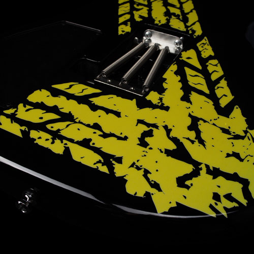 Godin Derry Grehan Signature Tread 1 Electric Guitar with Case - Black