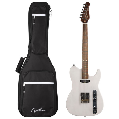 Godin Stadium HT Electric Guitar with Premium Bag - White