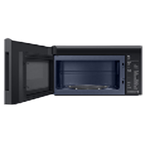 Four à micro-ondes à hotte intégrée BESPOKE de Samsung - 2,1 pi³ - Acier inoxydable