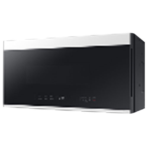 Samsung BESPOKE Over-The-Range Microwave - 2.1 Cu. Ft. - White Glass