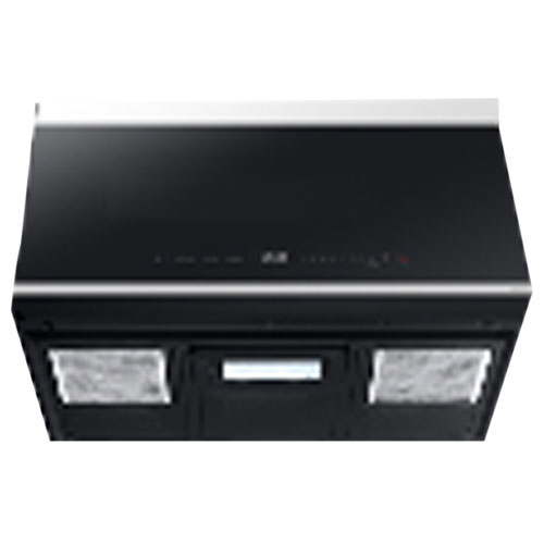 Four à micro-ondes à hotte intégrée BESPOKE de Samsung - 2,1 pi³ - Verre blanc