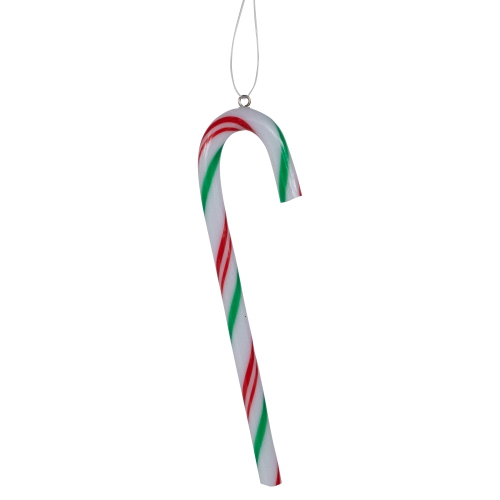 12ct Multi Twist Candy Cane Christmas Ornaments 4"