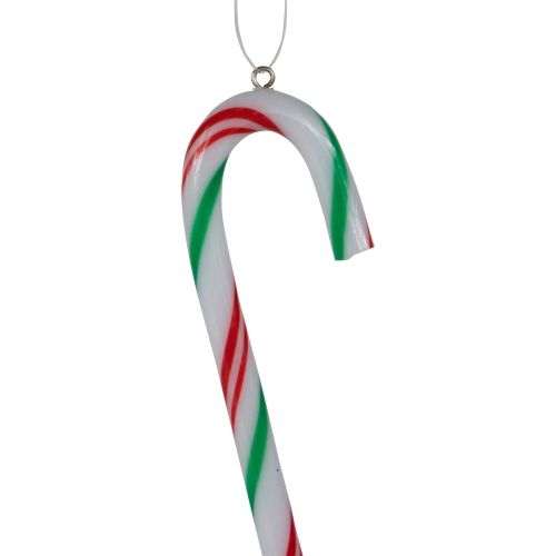 12ct Multi Twist Candy Cane Christmas Ornaments 4"