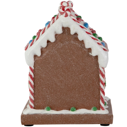 Pre-Lit LED Gingerbread Candy House Christmas Decoration - 7.5"