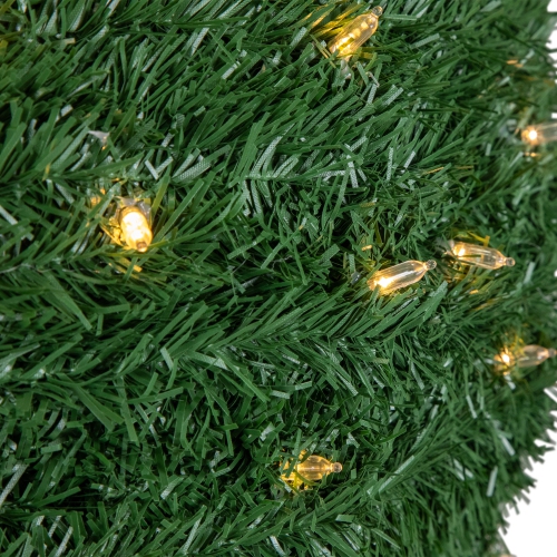 Lighted Commercial Topiary Snowman Outdoor Christmas Decoration - 6.5' - Warm White LED Lights