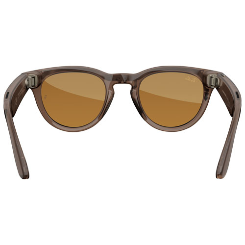 Lunettes Headliner de Ray-Ban | Meta avec IA, photo, vidéo, audio et messagerie - Pierre chaude/Transitions