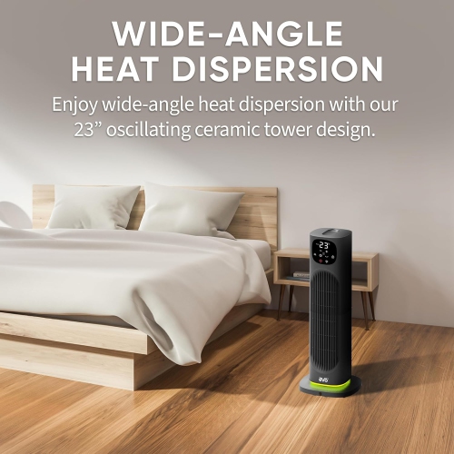 EVO HLCTH750 Digital Tower Ceramic Heater with Remote Control