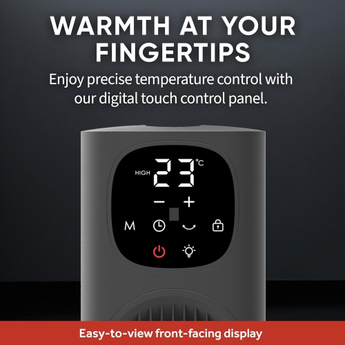 EVO HLCTH750 Digital Tower Ceramic Heater with Remote Control