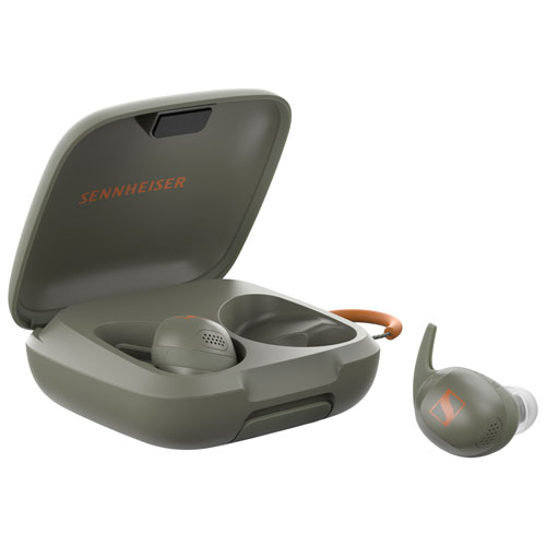 Sennheiser MOMENTUM Sport Noise Cancelling Truly Wireless Headphones - Olive