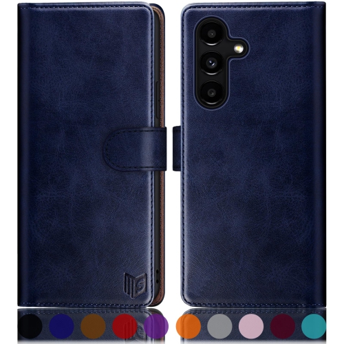 Image 1 de 6.. Étui portefeuille Samsung Galaxy S24 5G avec porte-carte de crédit anti-RFID, étui protecteur Flip Book pu en cuir femme pour Samsung S24 étui