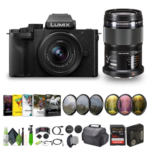 Panasonic Lumix G100D 4K Mirrorless Camera Vlogging Accessories