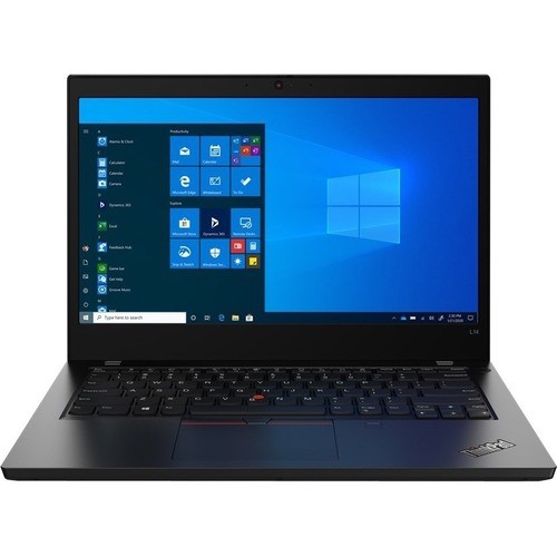 LENOVO  Thinkpad L14 14" Notebook Fhd Amd Ryzen 5 8GB 256GB Windows 10 Pro Refurbished Good In Black