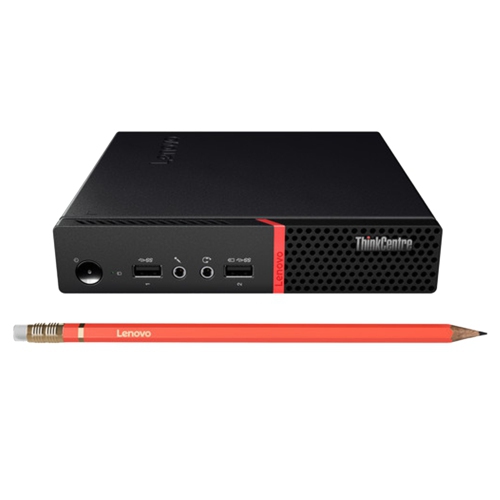 Lenovo Thinkcentre M715q Business Mini Tiny Desktop (AMD Ryzen 5 Pro 2400GE - 8GB DDR4 RAM - 256GB - Windows 10 Pro by LENOVO - Refurbished condition - Image 2