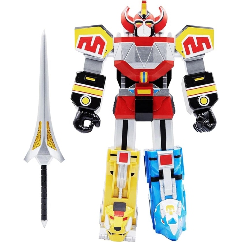 Power Rangers Super Cyborg Megazord Mighty Morphin X-Ray Original Figure Super7