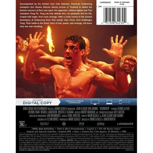 Kickboxer [Blu-ray + Digital Copy] [Steelbook]