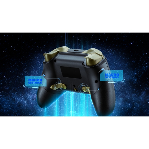 Flashfire SwingPad Bluetooth Gaming Controller for PC and Nintendo Switch|Haptic Feedback and Built-in Motion Sensor|RGB Lighting |Up to 10h of