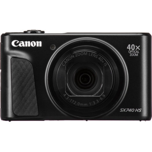 Canon PowerShot SX740 Bluetooth Digital Camera Black with Replacement Battery