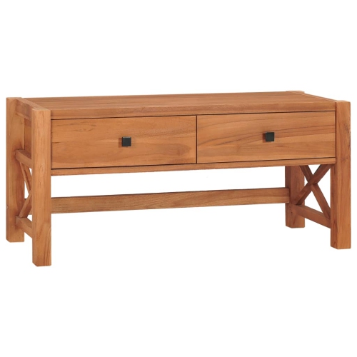 vidaXL TV Cabinet 39.4"x15.7"x17.7" Recycled Teak Wood