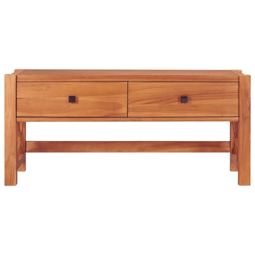 vidaXL TV Cabinet 39.4"x15.7"x17.7" Recycled Teak Wood