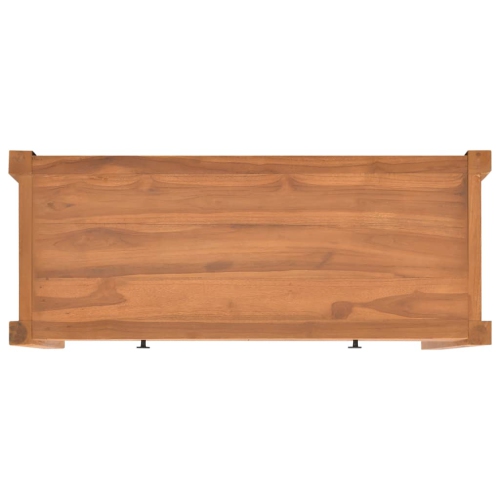 vidaXL TV Cabinet 39.4"x15.7"x17.7" Recycled Teak Wood
