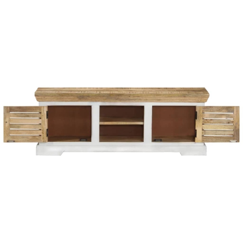 vidaXL TV Cabinet 110x30x40 cm Solid Wood Mango