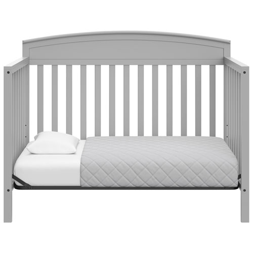 Lit de bébé convertible 5-en-1 Benton de Graco - Gris galet