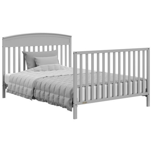 Lit de bébé convertible 5-en-1 Benton de Graco - Gris galet
