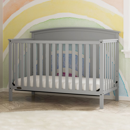 Lit de bébé convertible 5-en-1 Benton de Graco - Gris galet