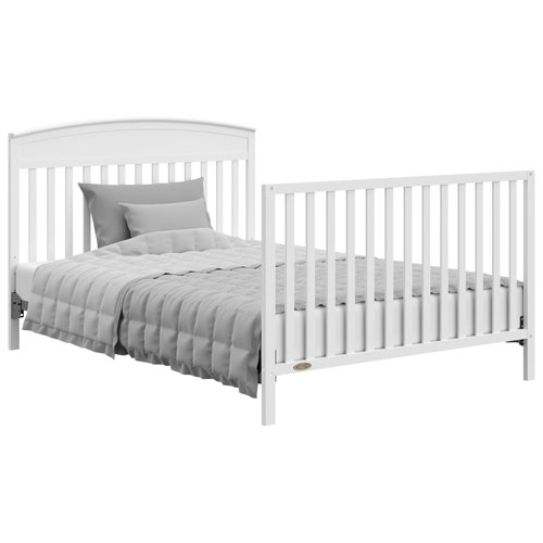 Graco Benton 5-in-1 Convertible Crib - White
