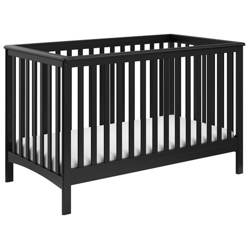 Lit de bébé convertible 4-en-1 Hillcrest de Storkcraft - Noir