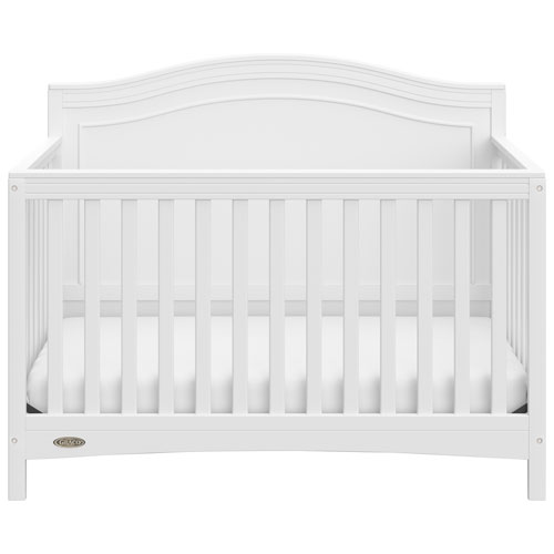 Graco Paris 4-in-1 Convertible Crib - White