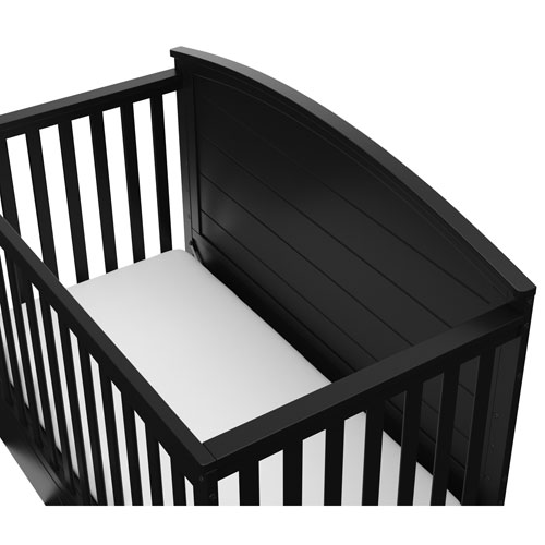 Lit de bébé transformable 5-en-1 Bellwood de Graco avec tiroir - Noir
