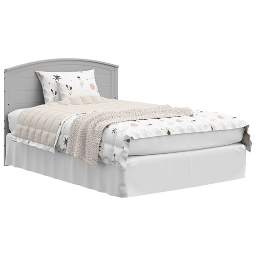 Graco Bellwood 5-in-1 Convertible Crib with Drawer - Pebble Grey