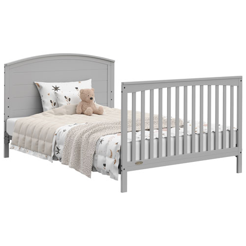 Graco Bellwood 5-in-1 Convertible Crib with Drawer - Pebble Grey