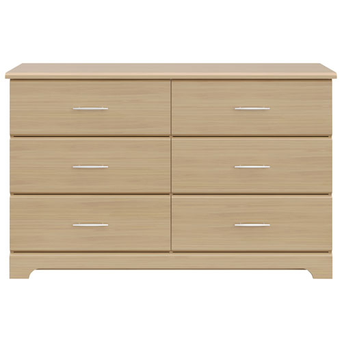 Storkcraft Brookside 6-Drawer Dresser - Driftwood