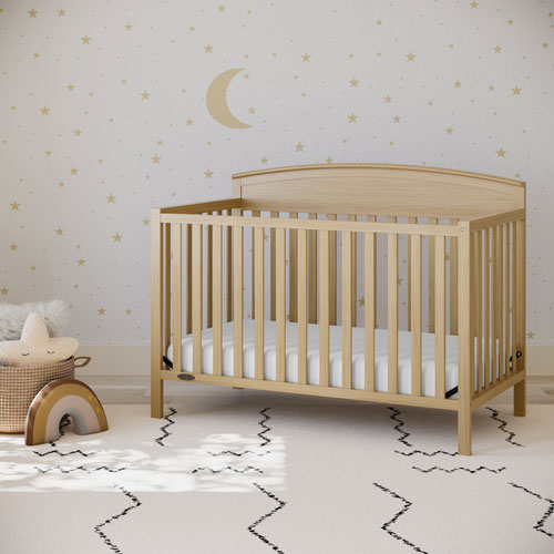 Lit de bébé convertible 5-en-1 Benton de Graco - Bois flotté