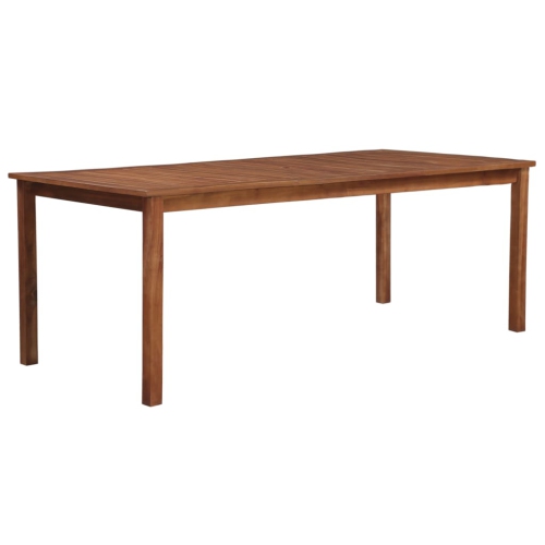 VIDAXL  " Patio Table 78.7""x39.4""x29.1"" Solid Acacia Wood"