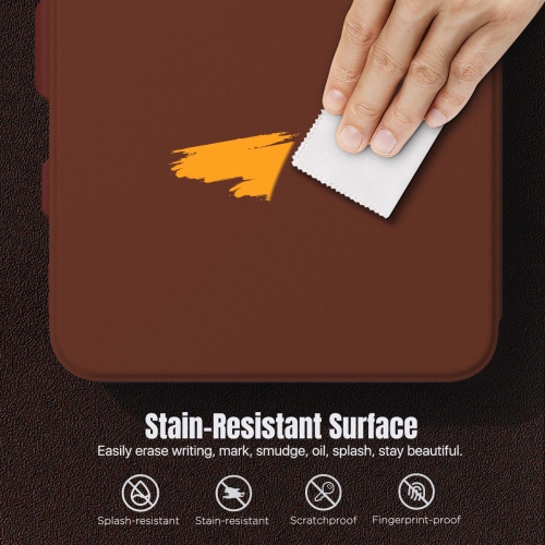 iPad – Étui de 10th génération avec porte-crayon, 10,9 po, protecteur d’écran intégré, arrière transparent, support de visionnement à angles