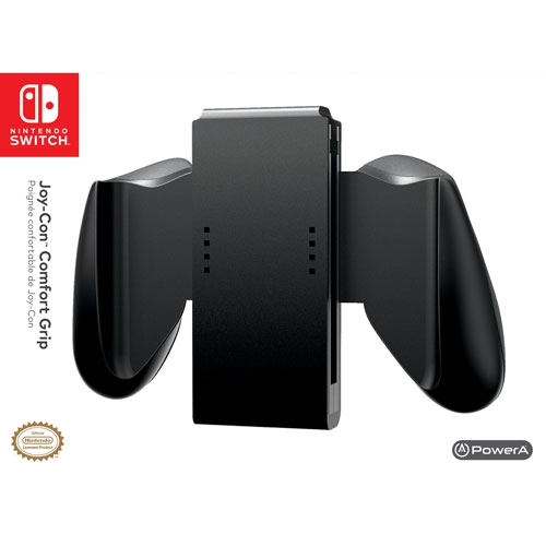 Prise confortable d'Acco pour Joy-Con de Switch - Noir - remis à neuf